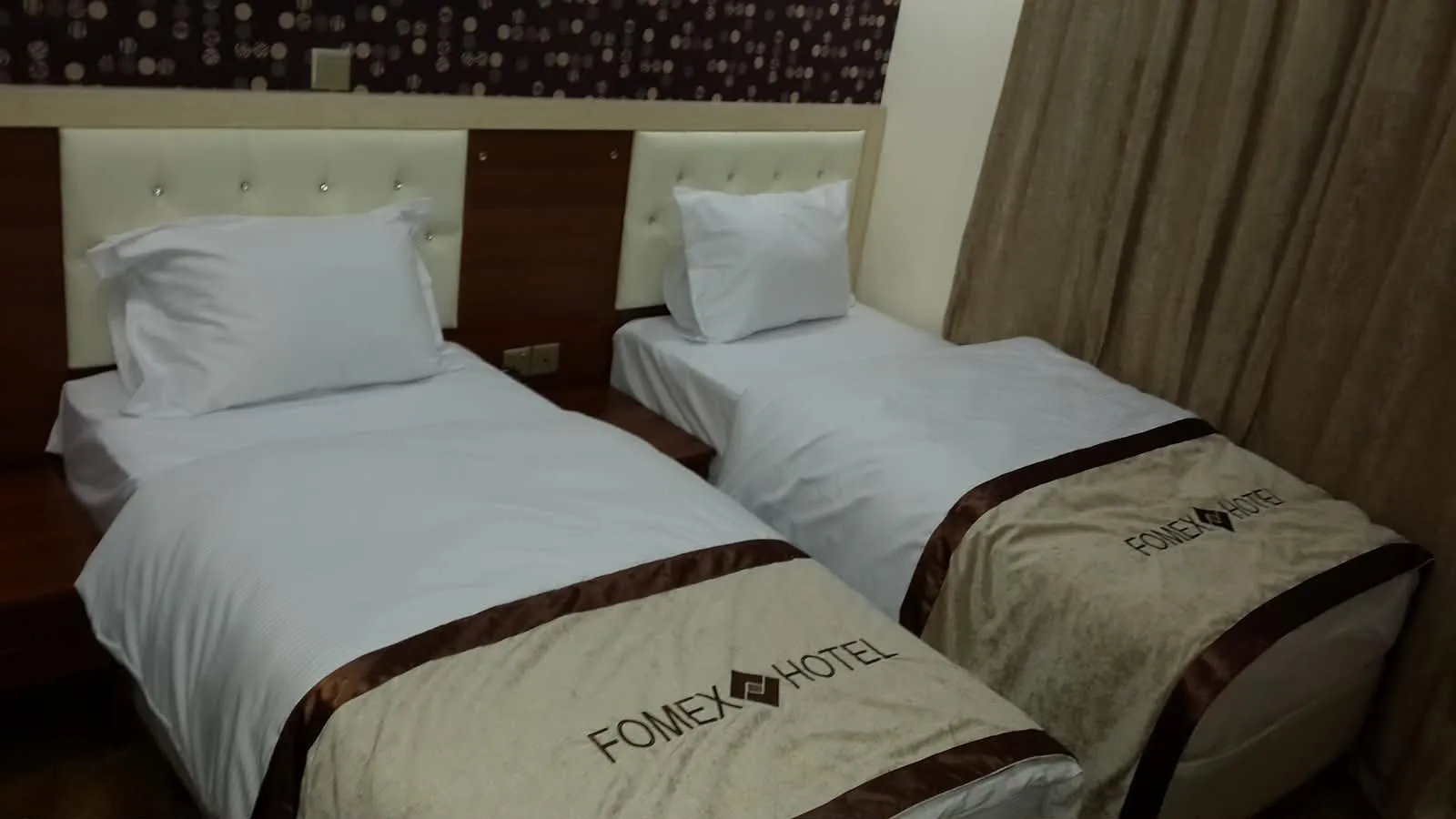 Twin Room at Fomex Hotel